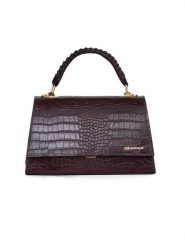 Mia Tomazzi Skórzana torebka "Giacomo" w kolorze bordowym - 28 x 17 x 10 cm rozmiar: onesize. Czerwone torebki klasyczne damskie Mia Tomazzi, bez wzorów, z materiału, bez dodatków. Za 347.99 zł.