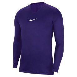 Bluza Męska Park DriFIT Base Layer Top. Fioletowe bluzy z kapturem męskie Nike, m, z materiału. Za 123.50 zł.