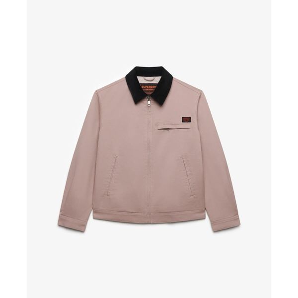Kurtka damska z aksamitnym kołnierzem Superdry Ranch. Brązowe kurtki damskie Superdry., s, bez wzorów, prążkowane, bez kaptura. Za 378.50 zł.