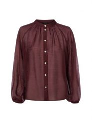 Opus Bluzka-tunika Kobiety Lyocell czerwony, 38. Czerwone tuniki damskie Opus, na co dzień, bez wzorów, z lyocellu, eleganckie, bez kołnierzyka, bez ramiączek. Za 349.95 zł.