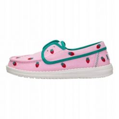 HeyDude Damskie Mokasyny Wendy CRU Embroidered. Czerwone mokasyny damskie Hey dude, z materiału. Za 329.00 zł.
