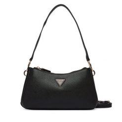 Torebka Guess. Czarne torebki klasyczne damskie Guess, z aplikacjami, bez dodatków. Za 589.99 zł.