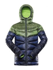 Alpine Pro Kurtka pikowana "Rog" w kolorze granatowo-zielonym rozmiar: S. Niebieskie kurtki męskie Alpine Pro, s, bez wzorów, bez kaptura. Za 226.24 zł.