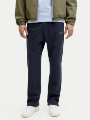 Jack & Jones Spodnie dresowe Kane Norrebro 12282553 Granatowy Regular Fit. Niebieskie spodnie dresowe męskie Jack & Jones, bez wzorów, z bawełny. Za 179.99 zł.