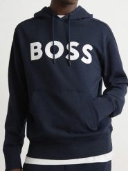 Hugo Boss Underwear Bluza w kolorze granatowym rozmiar: L. Niebieskie bluzy z kapturem męskie Hugo Boss Underwear, l, z bawełny. Za 402.45 zł.
