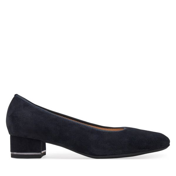 Czółenka Ara. Niebieskie czółenka damskie Ara, bez wzorów, bez obcasa. Za 429.99 zł.