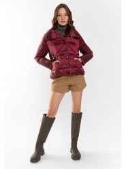 Northwood Kurtka zimowa "Daisy" w kolorze bordowym rozmiar: XXL. Czerwone kurtki damskie Northwood, na zimę, xxl, bez wzorów, z puchu, bez kaptura. Za 204.48 zł.