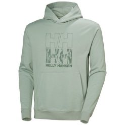 Bluza Helly Hansen Core Graphic. Szare bluzy bez kaptura męskie Helly Hansen, m. Za 361.70 zł.