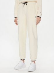 Tommy Hilfiger Spodnie dresowe WW0WW40602 Écru Regular Fit. Spodnie dresowe damskie Tommy Hilfiger, xl, bez wzorów, z bawełny. Za 599.99 zł.