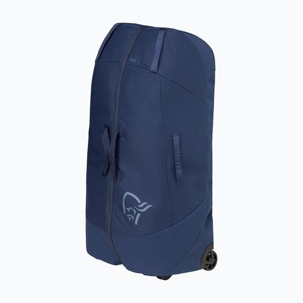 Torba podróżna NORRONA Norrøna Dividable Trolley 125. Niebieskie torebki klasyczne damskie NORRONA, bez wzorów, z materiału, bez dodatków. Za 1,099.00 zł.