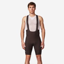 Spodenki rowerowe szosowe męskie Van Rysel Endurance EDR. Brązowe szorty męskie VAN RYSEL, bez wzorów, sportowe. Za 219.99 zł.