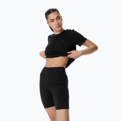 Spodenki treningowe damskie Cardio Bunny Biker. Czarne spodenki sportowe damskie Cardio Bunny, bez wzorów, z elastanu, eleganckie. Za 159.99 zł.
