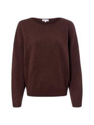 Marie Lund Sweter Kobiety brązowy, S. Brązowe swetry klasyczne damskie Marie Lund, s, z wełny, bez kołnierzyka. Za 249.95 zł.