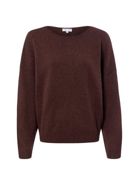 Marie Lund Sweter Kobiety brązowy, S. Brązowe swetry klasyczne damskie Marie Lund, s, z wełny, bez kołnierzyka. Za 249.95 zł.
