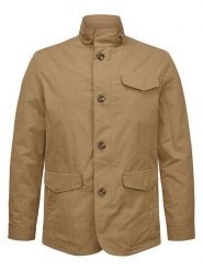 Milestone Kurtka przejściowa "Davis" w kolorze jasnobrązowym rozmiar: 54. Brązowe kurtki męskie Milestone, bez wzorów, bez kaptura. Za 347.99 zł.