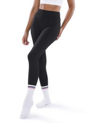 Athleas Legginsy sportowe "Ania" w kolorze czarnym rozmiar: L/XL. Czarne legginsy damskie Athleas, l, bez wzorów, z materiału. Za 173.99 zł.