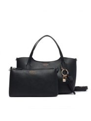Guess Torebka HWBG97 35060 Czarny. Czarne torebki klasyczne damskie Guess, z aplikacjami, ze skóry, bez dodatków. Za 584.99 zł.