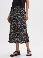 OPUS Spódnica w kolorze czarnym rozmiar: 40. Czarne spódniczki damskie Opus, bez wzorów, midi, proste. Za 165.99 zł.