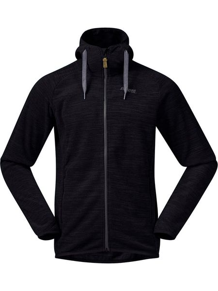 Bergans Kurtka polarowa w kolorze czarnym rozmiar: XXL. Czarne kurtki męskie Bergans, xxl, bez wzorów, z polaru, bez kaptura. Za 234.94 zł.