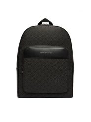 Tommy Hilfiger Plecak Th Flag Monogram Backpack AM0AM14137 Czarny. Czarne plecaki męskie Tommy Hilfiger, bez wzorów, ze skóry. Za 699.99 zł.