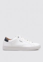 Buty sportowe Pepe Jeans białe wygodne. Białe buty sportowe na co dzień męskie Pepe Jeans, na lato, z gumy, bez zapięcia, trekkingowe. Za 295.90 zł.