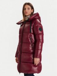 Save The Duck Płaszcz zimowy D45510W LOVE21 Bordowy Regular Fit. Czerwone płaszcze damskie SAVE THE DUCK, na zimę, bez wzorów, z syntetyku. Za 1,759.00 zł.