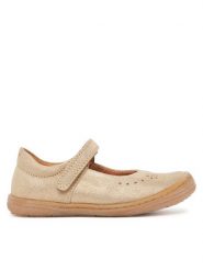 Froddo Baleriny Mary F G3140182-13 M Złoty. Żółte baleriny dziewczęce Froddo, bez wzorów, ze skóry. Za 229.99 zł.