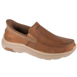 Buty sportowe Sneakersy męskie, Slip-Ins: Pollard - Osgood. Czarne buty sportowe na co dzień męskie Skechers, bez zapięcia, trekkingowe. Za 419.99 zł.