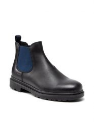 Geox Sztyblety U Andalo A U16DDA 00045 C4429 Czarny. Czarne sztyblety męskie Geox, ze skóry, bez zapięcia. Za 459.99 zł.