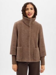 S.Oliver BLACK LABEL Kurtka Kobiety brązowy, 44. Brązowe kurtki damskie s.Oliver Black Label, s, bez wzorów, bez kaptura. Za 799.95 zł.