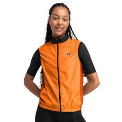 Kamizelka rowerowa damska V1-W Blizzard wiatroszczelna. Żółte kamizelki damskie SIROKO, l. Za 339.00 zł.