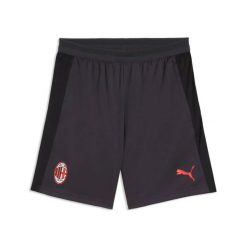 Szorty treningowe AC Milan. Szare szorty sportowe męskie Puma, l, z materiału, na fitness i siłownię. Za 229.50 zł.