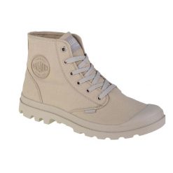 Buty sportowe Sneakersy unisex, Palladium Mono Chrome. Brązowe buty sportowe na co dzień damskie Palladium, bez wzorów, z materiału, trekkingowe. Za 349.99 zł.