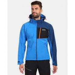 Męska kurtka softshell Kilpi ONTAVIO-M. Niebieskie kurtki softshell damskie Kilpi, m, bez wzorów, z softshellu, bez kaptura. Za 422.05 zł.