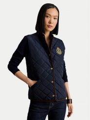 LAUREN RALPH LAUREN Kamizelka 297P18068004 Granatowy Regular Fit. Niebieskie kamizelki damskie Lauren Ralph Lauren, xl, z syntetyku. Za 1,299.00 zł.