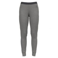 Legginsy termoaktywne damskie ODLO Merino 200 BL Bottom Long. Fioletowe bielizna termoaktywna damska Odlo, l, bez wzorów, z wełny. Za 565.79 zł.