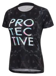 Protective Koszulka kolarska "Raspberry" w kolorze antracytowym rozmiar: 44. Czarne bluzki sportowe damskie Protective, s, z materiału, bez kołnierzyka, bez ramiączek. Za 111.95 zł.