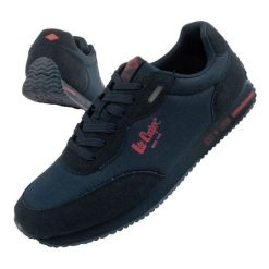 Buty Lee Cooper LCW-25-03-3385M męskie sportowe granatowe niebieskie. Niebieskie buty sportowe na co dzień męskie z gumy, bez zapięcia. Za 363.73 zł.
