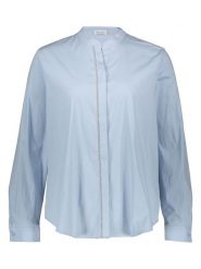 Gerry Weber Bluzka w kolorze błękitnym rozmiar: 36. Niebieskie bluzki damskie Gerry Weber, bez wzorów, bez kołnierzyka, bez ramiączek. Za 113.36 zł.