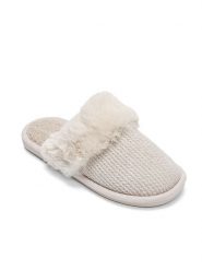 Confly Kapcie w kolorze beżowym rozmiar: 39. Brązowe kapcie damskie Confly. Za 65.38 zł.