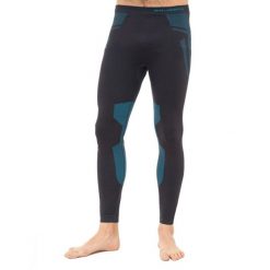Legginsy termoaktywne Męskie Brubeck DRY. Czarne bielizna termoaktywna męska Brubeck, m, bez wzorów, z elastanu. Za 119.99 zł.