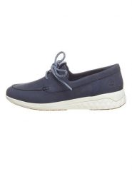 Timberland Skórzane mokasyny "Bradstreet" w kolorze granatowym rozmiar: 39. Niebieskie mokasyny damskie Timberland. Za 141.85 zł.