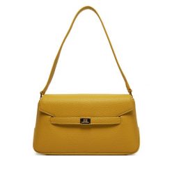 Torebka Elisabetta Franchi. Żółte torebki klasyczne damskie Elisabetta Franchi, bez wzorów, bez dodatków. Za 959.99 zł.