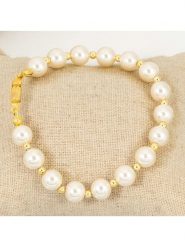 MENTHE À L'O Pozłacana bransoletka rozmiar: onesize. Żółte bransoletki damskie MENTHE À L'O, pozłacane. Za 65.38 zł.