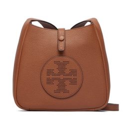Torebka Tory Burch. Brązowe torebki klasyczne damskie Tory Burch, bez wzorów, bez dodatków. Za 1,504.00 zł.