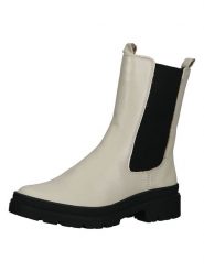 Ara Shoes Skórzane sztyblety w kolorze kremowym rozmiar: 40. Brązowe botki damskie Ara Shoes, z gumy, sportowe, bez obcasa, bez zapięcia. Za 254.74 zł.