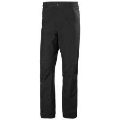 Spodnie narciarskie Helly Hansen Loke 2L Shell. Czarne spodnie materiałowe męskie Helly Hansen, bez wzorów, sportowe. Za 656.00 zł.