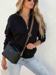 LA Angels Bluza w kolorze czarnym rozmiar: L. Czarne bluzy bez kaptura damskie LA Angels, l. Za 165.71 zł.