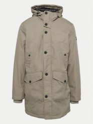 S.Oliver Parka 2150401 Zielony Regular Fit. Zielone parki męskie S.Oliver, m, bez wzorów, z bawełny. Za 409.99 zł.