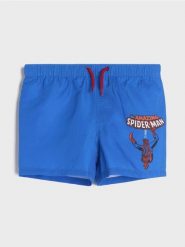 Kąpielówki Spider-Man - niebieski. Niebieskie kąpielówki męskie Sinsay, bez wzorów. Za 29.99 zł.
